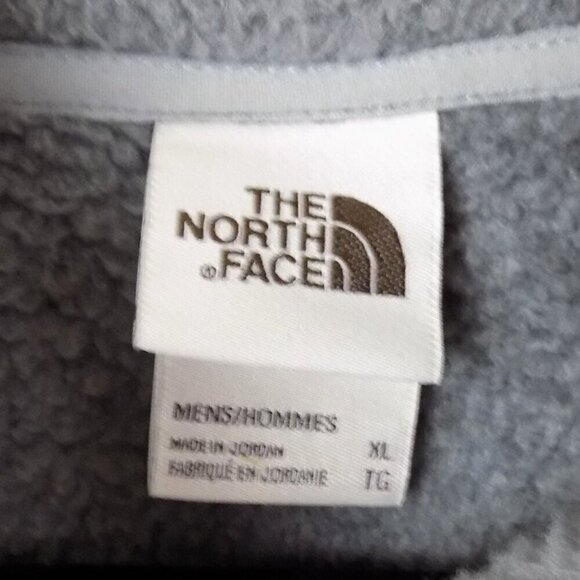 The North Face Gordon Lyons F/Z Sweater Jacket Size XL Heathered Gray - Picture 3 of 5